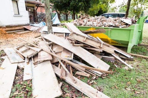 Advanced recycling facility in Muswell Hill processing materials