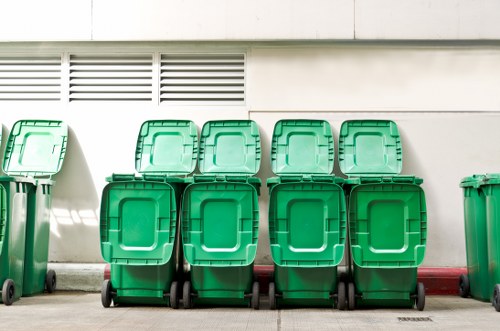 Professional garden waste removal in Muswell Hill garden